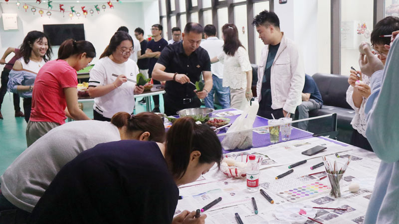 品粽香滋味，繪多彩生活 | 寶開舉辦“包粽子 · 繪彩蛋 · 迎端午”主題活動